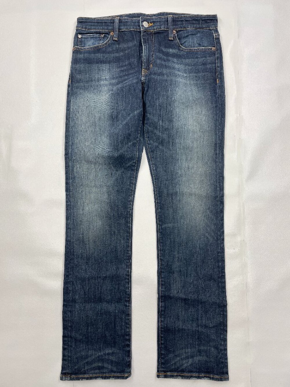 Denim & Supply Ralph Lauren Straight Leg Blue Indigo Stretch Jeans Men's 31x32